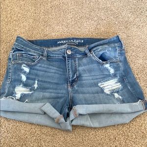 Midi Jean Shorts
